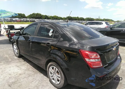 2017 Chevrolet Sonic Ls Auto из США, поврежденный, VIN 1G1JB5SH0H4153473